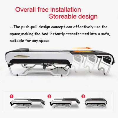 150 Energy Stones en 3D Smart Lifting Massage Bed voor vol lichaam op vouwbaar V3 Tourmaline Jade Warm Physiotherapy Bed