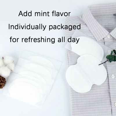 40pcs Ultra-dunne zweet-absorberende sticker met polymer mint zilver ion niet-geweven airlaid papier SAP pulp PE film