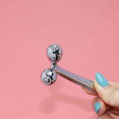 Ball Face Gua Sha Metal Roller Gua Sha Roestvrij staal face roller voor huidverzorging met klantlogo en muzikale functie
