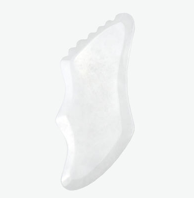 2024 Witte Jade Gezicht Lichaam Jade Guasha Massager Board Gua Sha Stone Scraping Board 11.8cm*5cm*0.5cm voor Lichaam en Gezicht