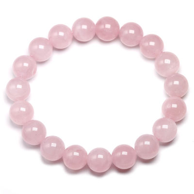 Feng Shui Rose Quartz Armband voor vrouwen handgemaakte natuursteen Chakra Juwelen cadeau