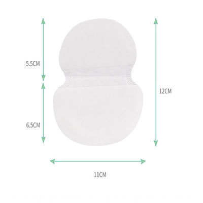 ARM 11*9.5cm/12.5*9.5cm/12.5*11cm Eenvoudige verpakking Wegwerpafdrukkende onderarm-absorberende pad katoenen anti-onderarm-zweetpad
