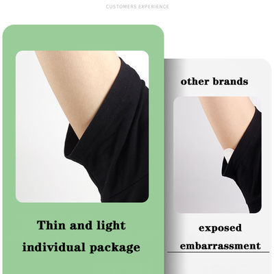 ARM 11*9.5cm/12.5*9.5cm/12.5*11cm Eenvoudige verpakking Wegwerpafdrukkende onderarm-absorberende pad katoenen anti-onderarm-zweetpad