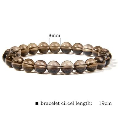 Natuurlijke Jade Perlen Armband Dames Amethist Kristal kwarts Aquamarijn Smaragd Juwelen Agate Elastische Armband Voor Mannen