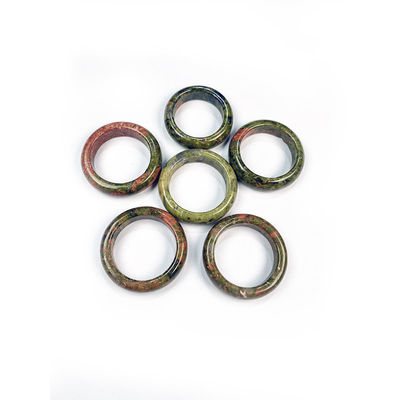 Unieke Feng Shui natuurstenen ringen gepolijst Turquoise Tiger Eye Sodalite Blauw zand geweldig voor vrouwen sieraden collectie