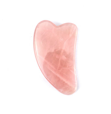 Draagbare handheld natuurlijke Jade Gua Sha Schraper voor gezichts-halsmassage en schoonheidsverzorging
