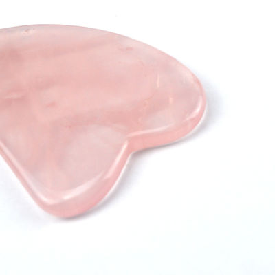 Draagbare handheld natuurlijke Jade Gua Sha Schraper voor gezichts-halsmassage en schoonheidsverzorging