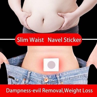 10pcs effectief lichaamsvolume Chinees kruidengebruik Gewichtsverlies Vetverbranding Afslankplak Navel Slim Sticker Ontgifting