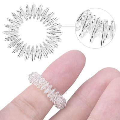 Handmassage Ring Acupunctuur Acupressuur Gezondheidszorg Lichaamsmassage Verlichting van vermoeidheid Immuunversterking Relaxatiemiddelen
