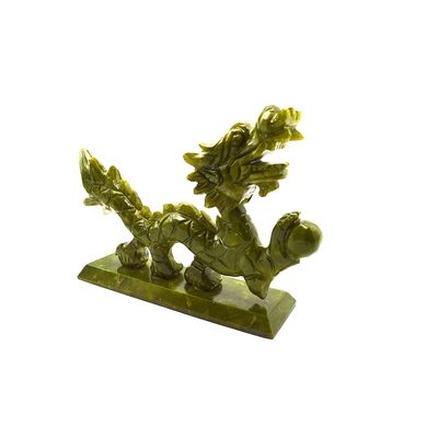 Jade ambachten gravure carving type Aziatisch geïnspireerd Jadeit standbeeld voor unieke verzamelobjecten