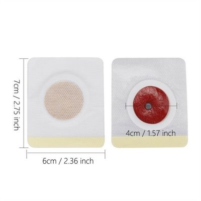 Massagefunctie 30pcs Niet-geweven stof vetverbrander Gewichtsverlies Detox Slim pleister voor navel Sticker afslanking producten lichaamsverzorging