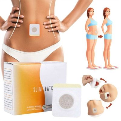 Massagefunctie 30pcs Niet-geweven stof vetverbrander Gewichtsverlies Detox Slim pleister voor navel Sticker afslanking producten lichaamsverzorging