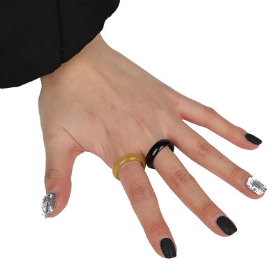 2024 Design Magic Jade Rings voor Vrouwen Jade Kleur Finger Rings Good Luck Geschenken Andere