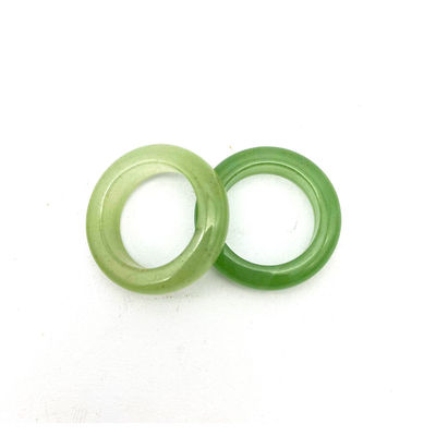 Natuurlijke ontwerp Jade Ring Edelsteen Agate Groen Aventurine Turquoise Topaz Jade Draagbare Ringen Etc Thema Feng Shui