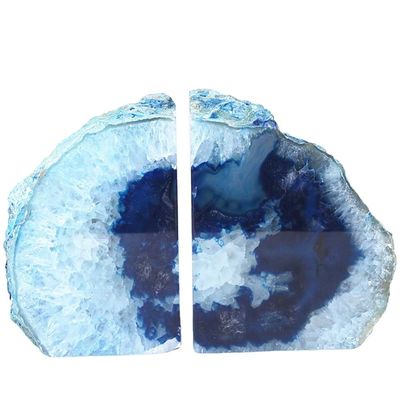 Gekleurde Agate Boek Einde Perfecte Huishoudingscadeau Voor Kunstverzamelaars