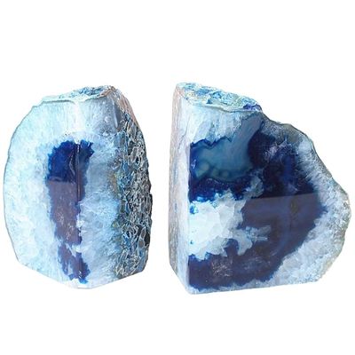 Gekleurde Agate Boek Einde Perfecte Huishoudingscadeau Voor Kunstverzamelaars