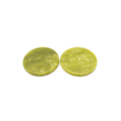 Gezichtsmassage XiuYan Jade Ronde Jade Lijm Gasket Eyelah Extension Stone Wrinkle Extension voor schoonheidsverbetering massage