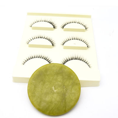 Gezichtsmassage XiuYan Jade Ronde Jade Lijm Gasket Eyelah Extension Stone Wrinkle Extension voor schoonheidsverbetering massage