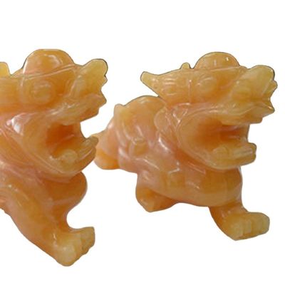 2 stuks antiek ambacht ornament beeldhouwwerken figuren gravure mode nr. AKBW-008 voor Chinese Feng Shui PiXiu standbeelden