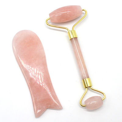 Gezichts- en lichaamsmassage Guasha Beauty Tool Trending Product 2024 Natuurlijk Amethyst Jade Gezichtsroller Gua Sha Massager