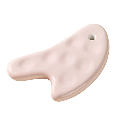 Lichaamspieren Hartvorm Keramische Gua Sha Schraapplaat voor comfortabele lichaams- en gezichtsmassagetool