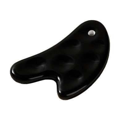 Lichaamspieren Hartvorm Keramische Gua Sha Schraapplaat voor comfortabele lichaams- en gezichtsmassagetool