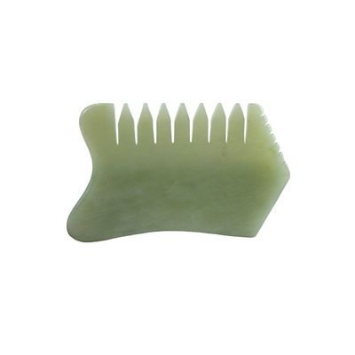 100% natuurlijke Xiuyan Jade Kam voor lichaamsverzorging Scalp Massage Tool SPA Acupunctuur Relaxatietherapie Behandeling