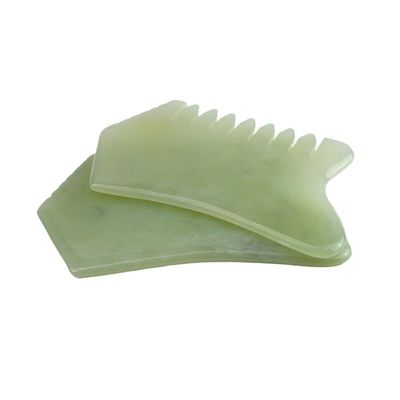 100% natuurlijke Xiuyan Jade Kam voor lichaamsverzorging Scalp Massage Tool SPA Acupunctuur Relaxatietherapie Behandeling