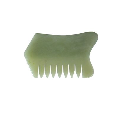 100% natuurlijke Xiuyan Jade Kam voor lichaamsverzorging Scalp Massage Tool SPA Acupunctuur Relaxatietherapie Behandeling