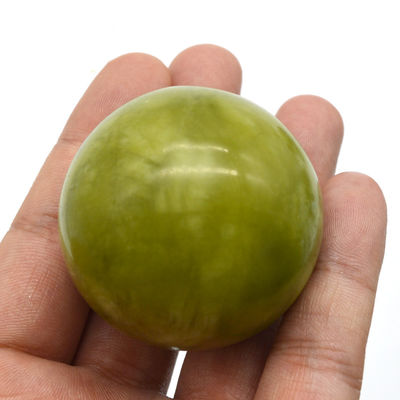 abk-116 Handmassageballen Natuurlijke Jade Massage Stone Tools Handoefening Balltherapie Oefening Grip