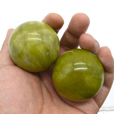 abk-116 Handmassageballen Natuurlijke Jade Massage Stone Tools Handoefening Balltherapie Oefening Grip