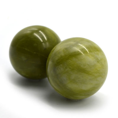 abk-116 Handmassageballen Natuurlijke Jade Massage Stone Tools Handoefening Balltherapie Oefening Grip
