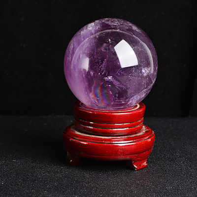 3-5/Appect Natuurlijke Amethyst Ball Fengshui Decoratie Edelsteen Bol voor huis en kantoor decoratie