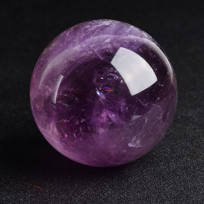 3-5/Appect Natuurlijke Amethyst Ball Fengshui Decoratie Edelsteen Bol voor huis en kantoor decoratie