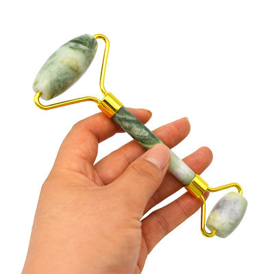 Lichaamsverzorging Gezichtsmassage Roller Groene Jade Gua Sha Roller voor Gezichtsveroudering Rimpel Puffiness en Gezichtshuid Massager