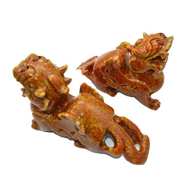 Gepersonaliseerde vorm natuurlijke jade sculpture pixiu voor kantoor feng shui op betaalbare prijs