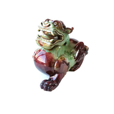 Feng Shui stijl natuurlijke jade beeldhouwwerk Pixiu perfect voor het versieren van uw huis