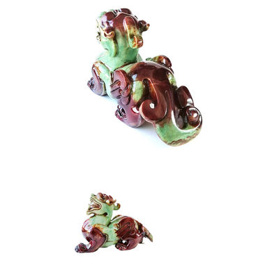 Feng Shui stijl natuurlijke jade beeldhouwwerk Pixiu perfect voor het versieren van uw huis