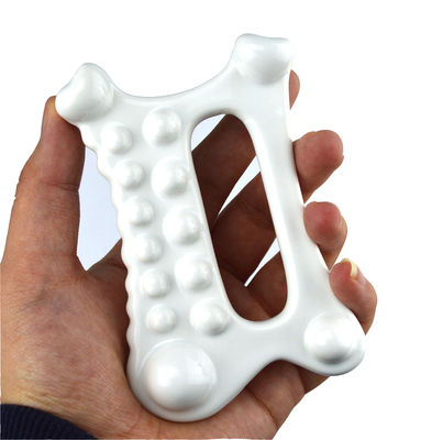 Gepersonaliseerd logo beschikbaard Koreaanse schoonheidsproduct Gezicht Huid Hoofd Scalp Hand Voet Keramisch gezondheidszorg gereedschap Guasha massager