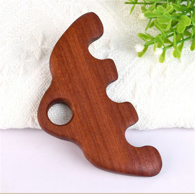 11.7*5.8cm Houten hoofdhuidverzorgingsmassage kam lichaam acupoint drukmassage gereedschap meridian dredging gua sha massage borstel