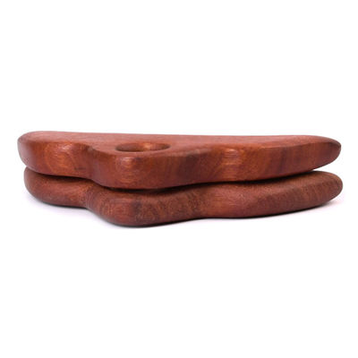 11.7*5.8cm Houten hoofdhuidverzorgingsmassage kam lichaam acupoint drukmassage gereedschap meridian dredging gua sha massage borstel