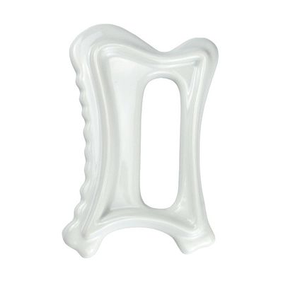 Gepersonaliseerd logo beschikbaard 2024 Handheld Ceramic Gua Sha Massage Tool voor Body Self Skin Care Spa Facial Lifting Beauty