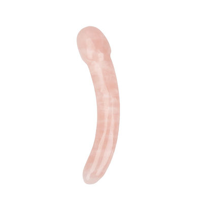 Ontspannende Rose Quartz Body Massage Yoni Stick Handgemaakt voor natuurlijke lichaams ontspanning en muzikale functie