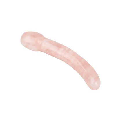 Ontspannende Rose Quartz Body Massage Yoni Stick Handgemaakt voor natuurlijke lichaams ontspanning en muzikale functie