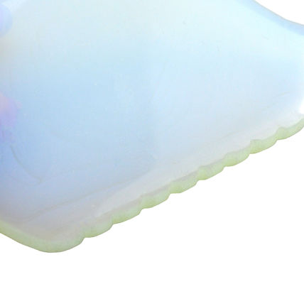 Opalite Huidverzorging Guasha Schrapen Product 2024 Opal Steen Gua Sha Board voor Gezicht gezondheidszorg en gezichtsmassage Tool