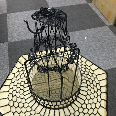 Antieke Chinese handwerkwitte draadlantaarns De perfecte mix van traditie en stijl