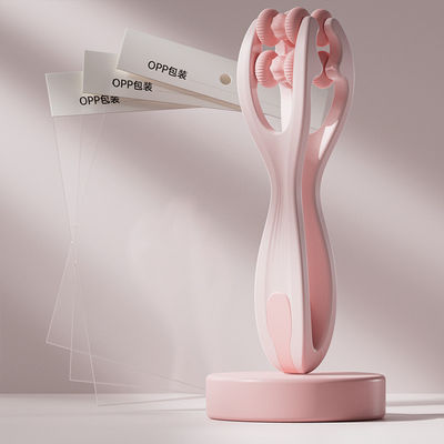 Dubbelzijdige vingermassage Roller Joint Kalmerend en afslankend gereedschap Silicone vingers Massager met plastic materiaal