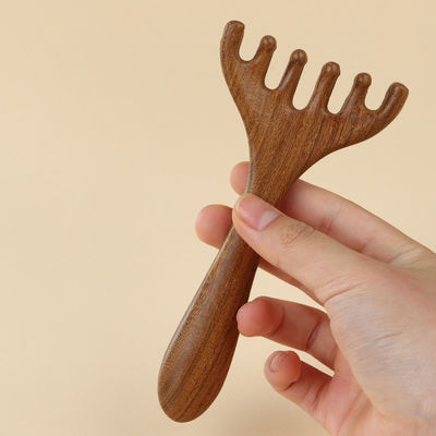 Ontgrendel uw schoonheid herten geitels vorm hoofdhuid meridian massager hoofd gua sha massage kam voor gezicht en lichaam ontspanning
