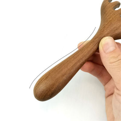 Ontgrendel uw schoonheid herten geitels vorm hoofdhuid meridian massager hoofd gua sha massage kam voor gezicht en lichaam ontspanning