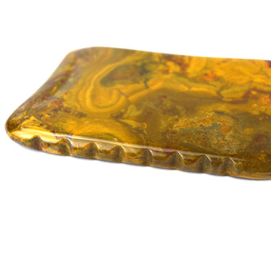 Massageur Custom Logo Mookaite Body Massage Tools For Beauty Guasha Stone Scrapping voor gezichtslifting en lymfe drainage